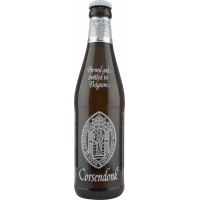 Photographie d'une bouteille de bière CORSENDONK AGNUS TRIPEL