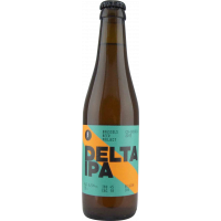 Photographie d'une bouteille de bière DELTA IPA