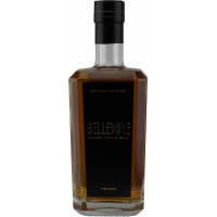 Photographie d'une bouteille de WHISKY BELLEVOYE NOIR EDITION TOURBEE