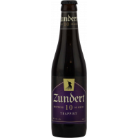 Photographie d'une bouteille de bière ZUNDERT 10 TRAPPIST