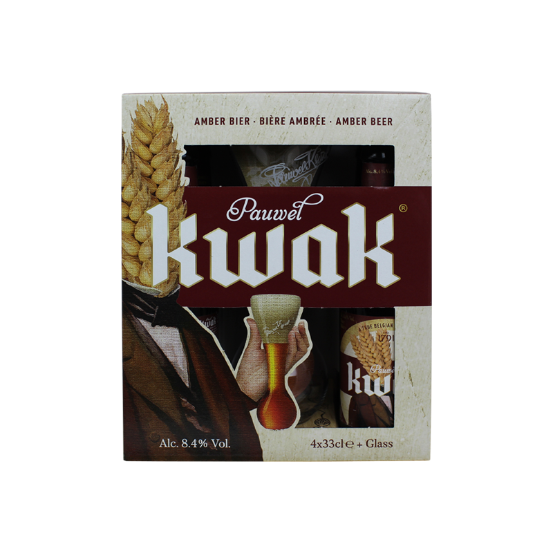 Promo COFFRET DE BIÈRE KWAK chez E.Leclerc