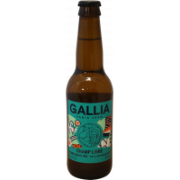 Photographie d'une bouteille de bière Gallia Champ Libre 33cl