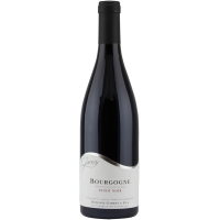 Photographie d'une bouteille de vin rouge bourgogne pinot noir domaine garrey aoc rouge 2022 75 cl