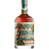 Photographie d'une bouteille de Rhum Don Papa Baroko