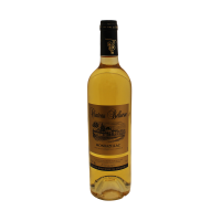 Photographie d'une bouteille de vin blanc chateau bellevue monbazillac aoc blanc 2021 75 cl