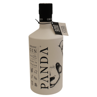 Photographie d'une bouteille de gin panda bio 70 cl 40°