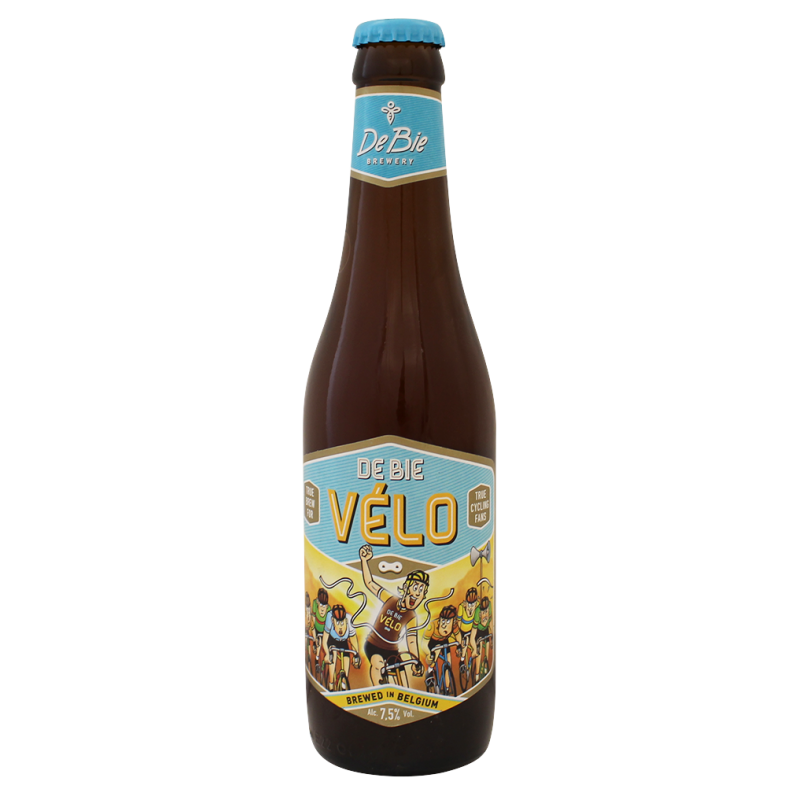 Photographie d'une bouteille de bière De Bie Vélo 33 cl