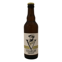 Photographie d'une bouteille de bière Charles Quint Blonde 33 cl