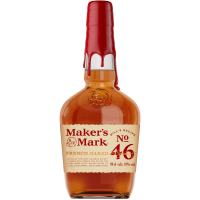 Photographie d'une bouteille de bourbon maker's mark n°46 70 cl 47°