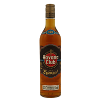 Photographie d'une bouteille de rhum havana club especial ambree 70 cl 37.5°