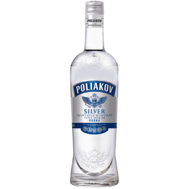 Photographie d'une bouteille de Poliakov Silver