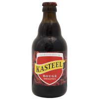 Photographie d'une bouteille de bière Kasteel Rouge 33cl