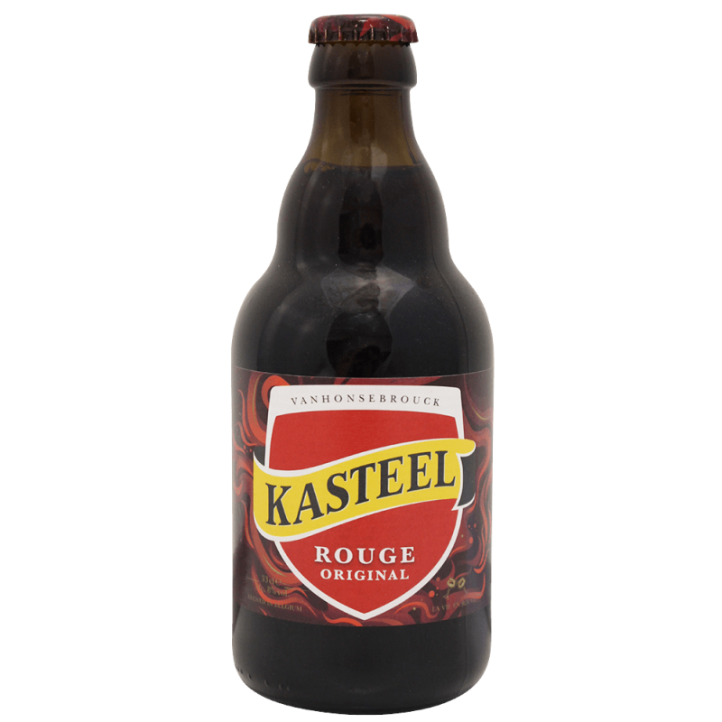 Photographie d'une bouteille de bière Kasteel Rouge 33cl