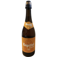 Photographie d'une bouteille de bière kapittel watou tripel 75cl