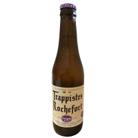 Photographie d'une bouteille de bière trappistes rochefort triple extra blonde 24x33 cl vc 8.1°