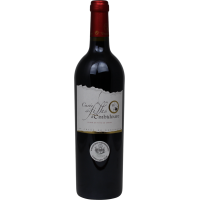 Photographie d'une bouteille de vin rouge domaine d'embidoure cuvee des filles igp rouge 2022 75 cl