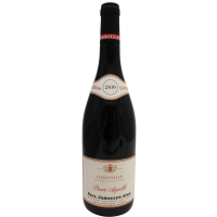 Photographie d'une bouteille de vin rouge gigondas pierre aiguille jaboulet aoc rouge 2022 75 cl