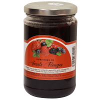 confiture fruits rouges 310gr