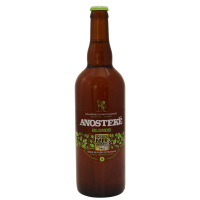 Photographie d'une bouteille de bière anosteké blonde 75cl