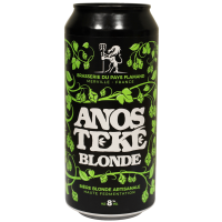 Photographie d'une bouteille de bière Anosteké Blonde 44 cl