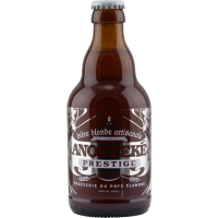 Photographie d'une bouteille de bière anosteké prestige 33cl