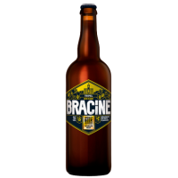 Photographie d'une bouteille de bière bracine triple 75cl